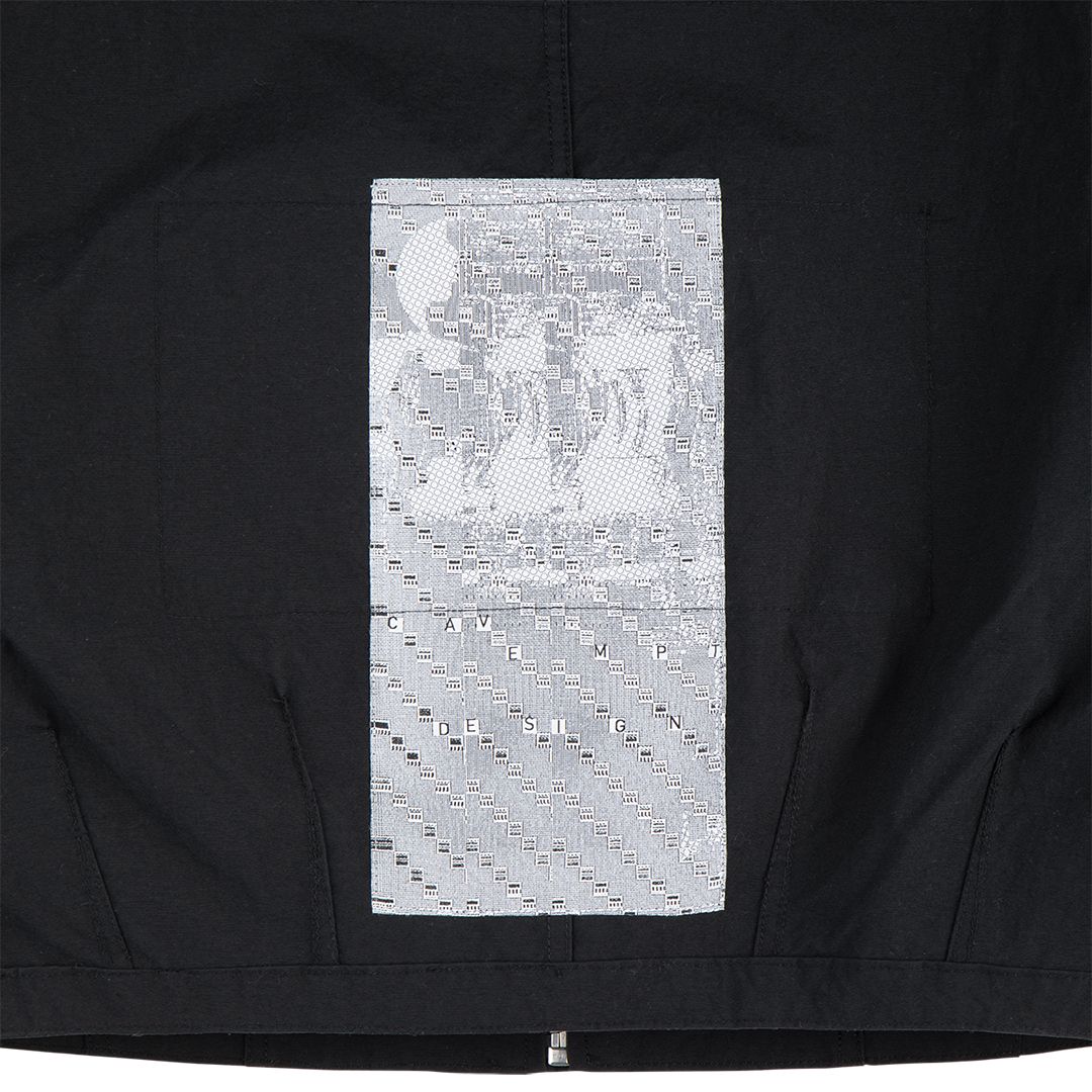 ESTRANGEMENT ZIP JACKET 'Black"