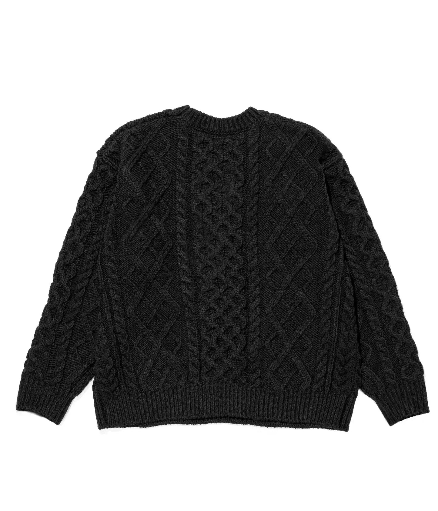 WAVES KNIT SWEATER 'Black' - Antithesis Store