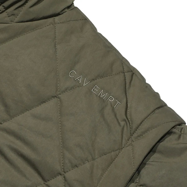 Detach Sleeve Quilt Jacket