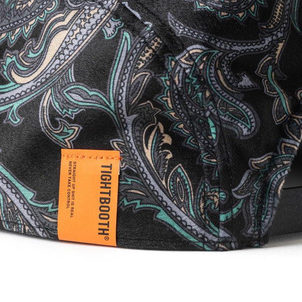 Paisley Velour Camp Cap – Antithesis Store